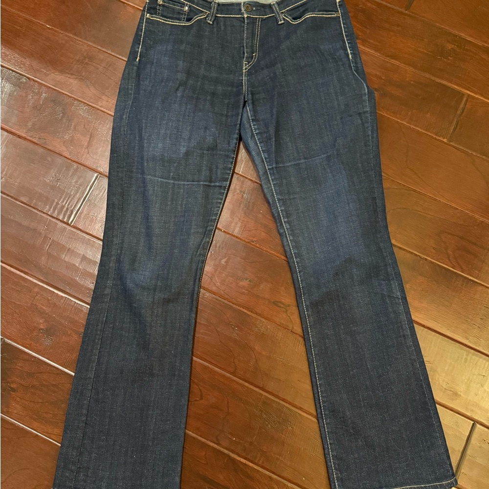Levi's Dark Blue Boot Cut Women's Jeans